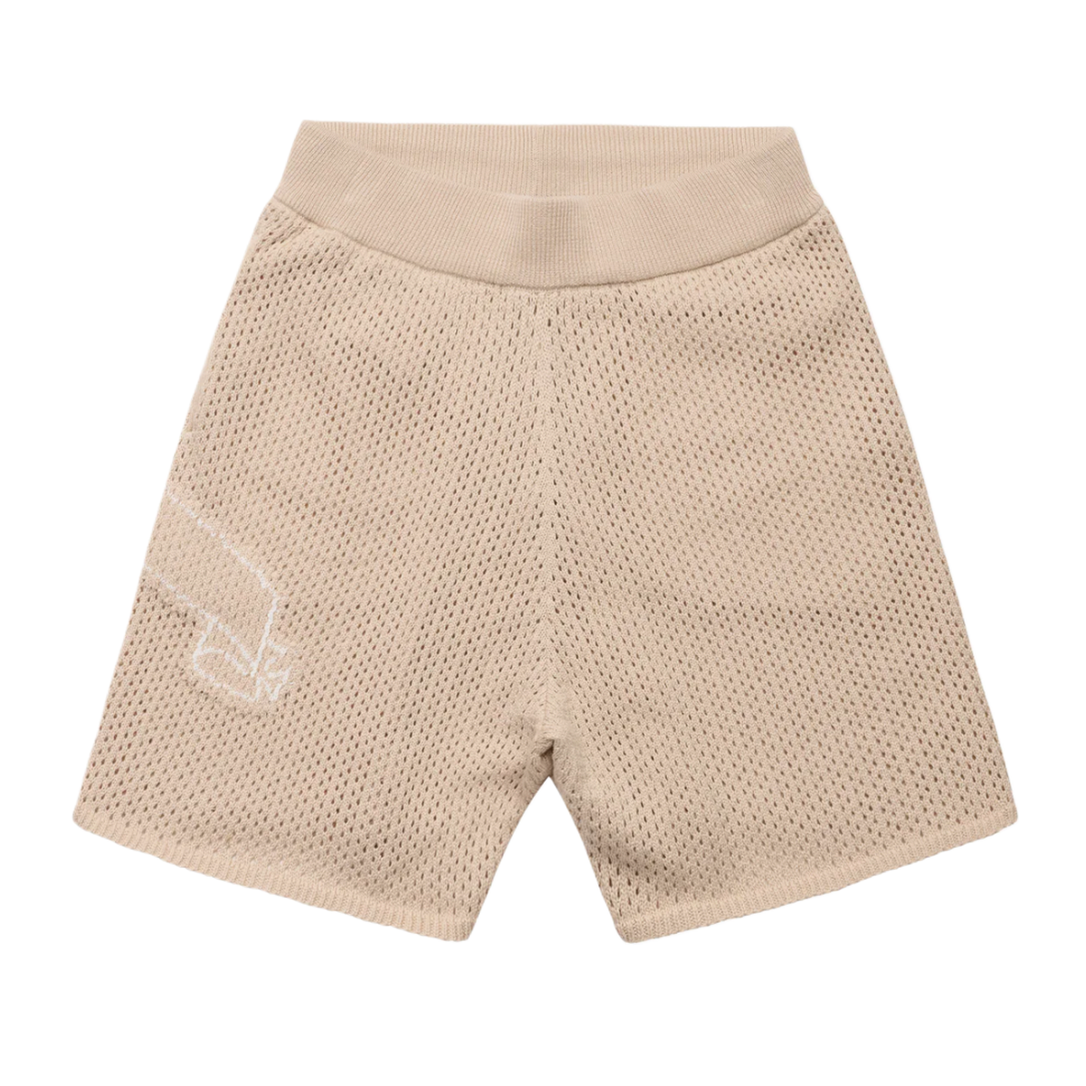 ASKYURSELF - BANNED CROCHET KNIT SHORTS