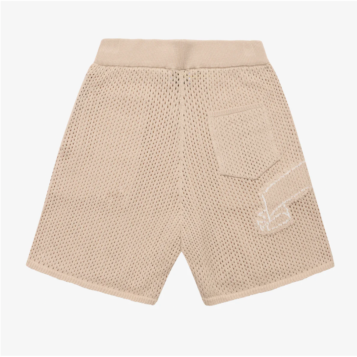 ASKYURSELF - BANNED CROCHET KNIT SHORTS