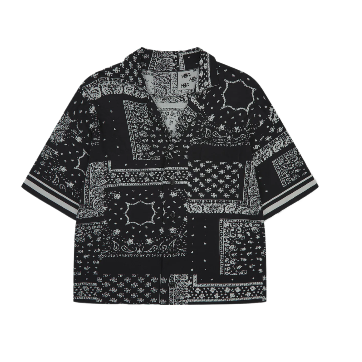 The Couture Club Paisley Knitted Shirt