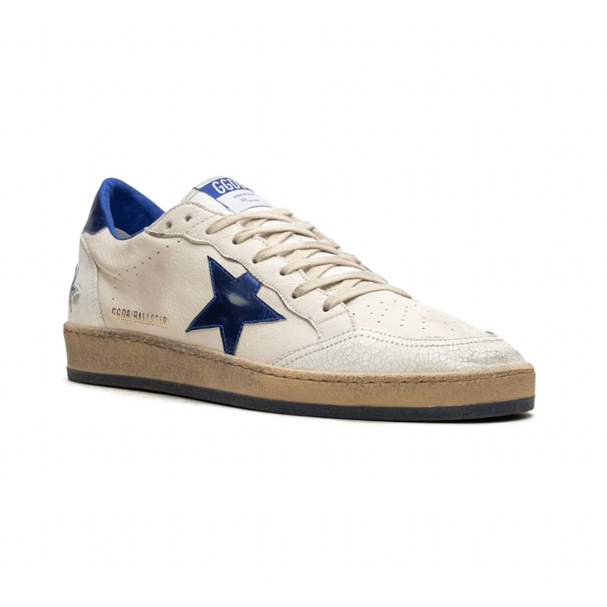 Golden Goose White\Bluette Ballstar Sneakers
