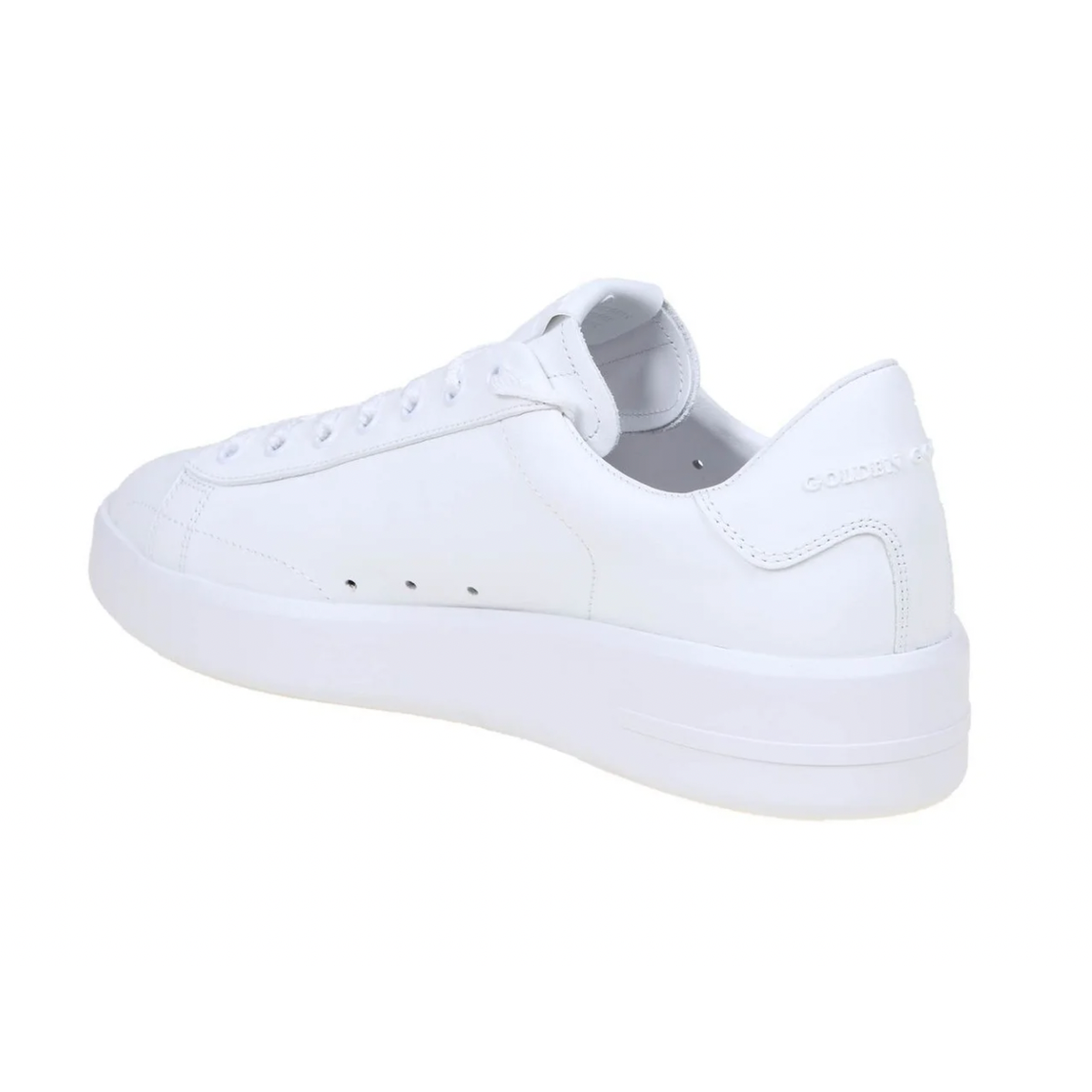 Golden Goose Pure White Sneakers