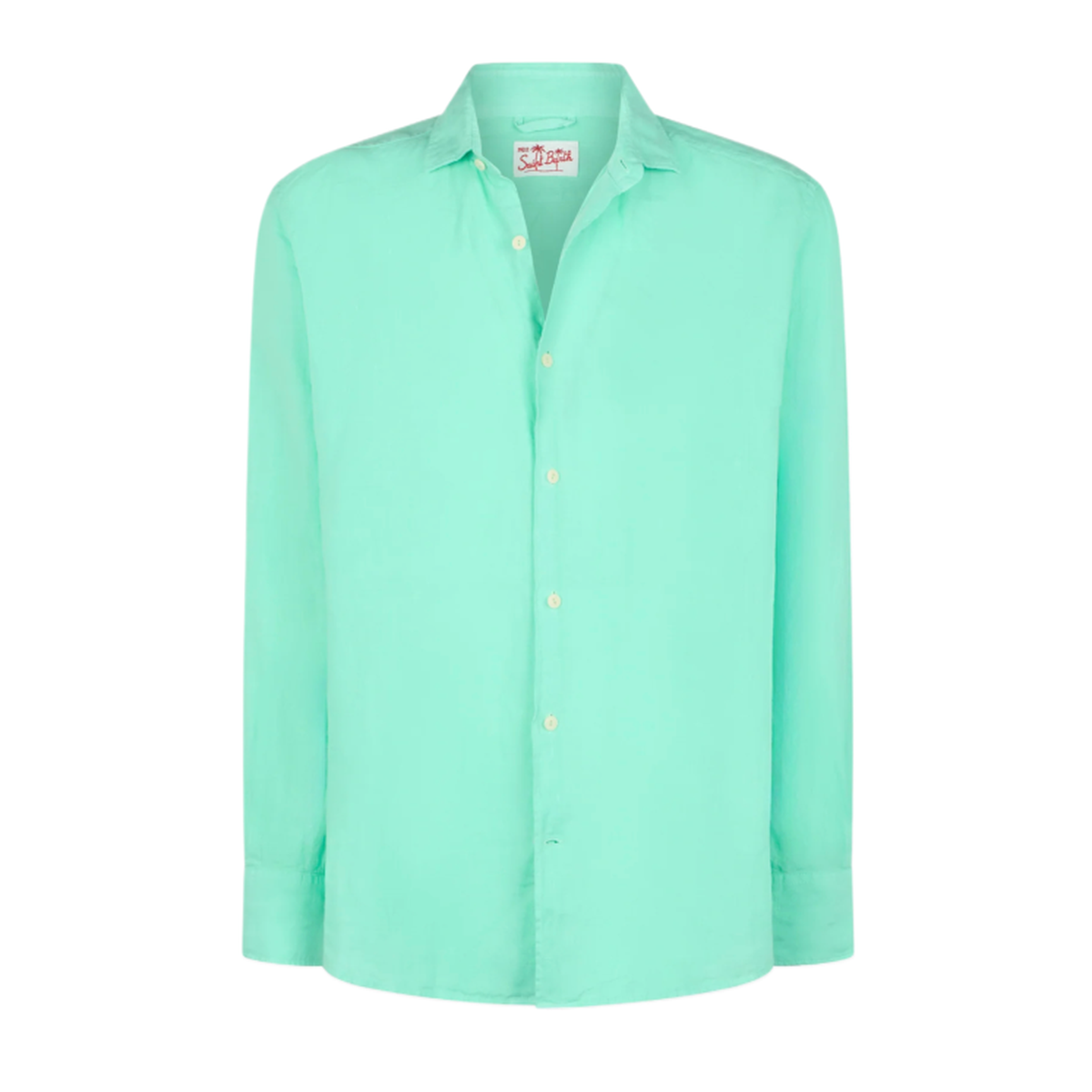 MC2 Man Mint Linen Shirt Pamplona