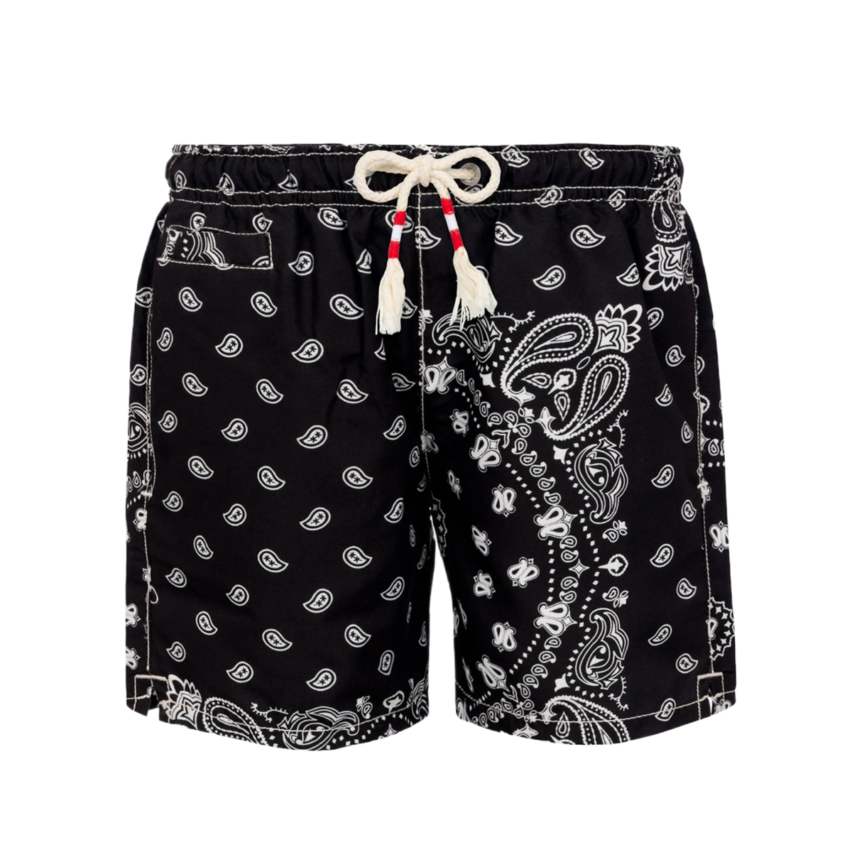 MC2 Kids Black Bandanna Swim Shorts