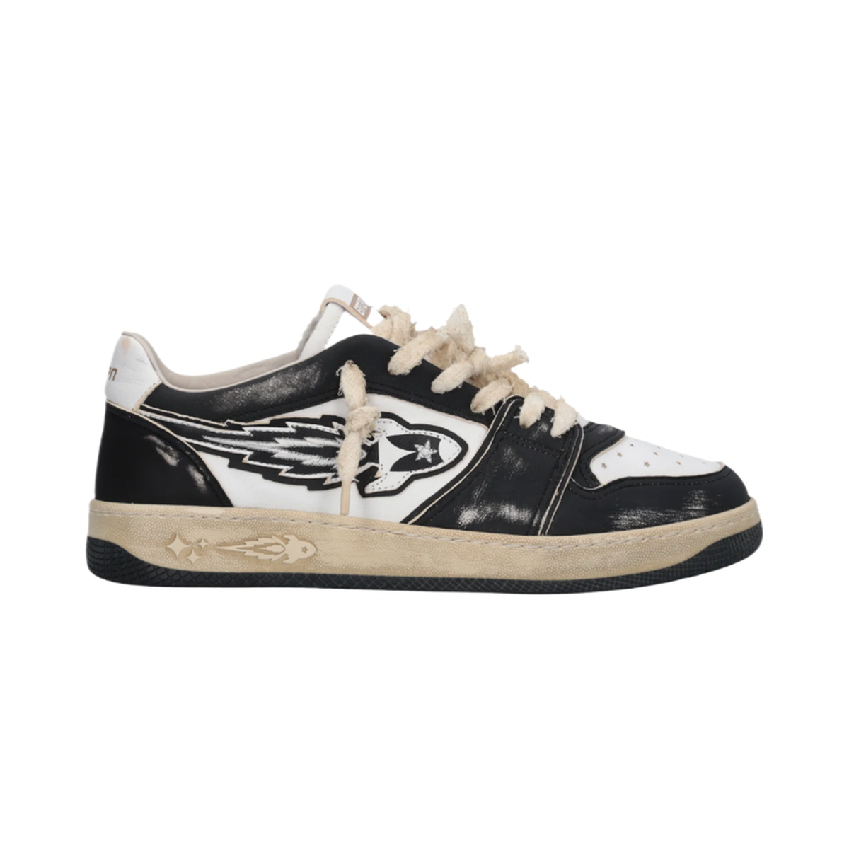 Enterprise Japan Egg Rocket Sneakers Black/White