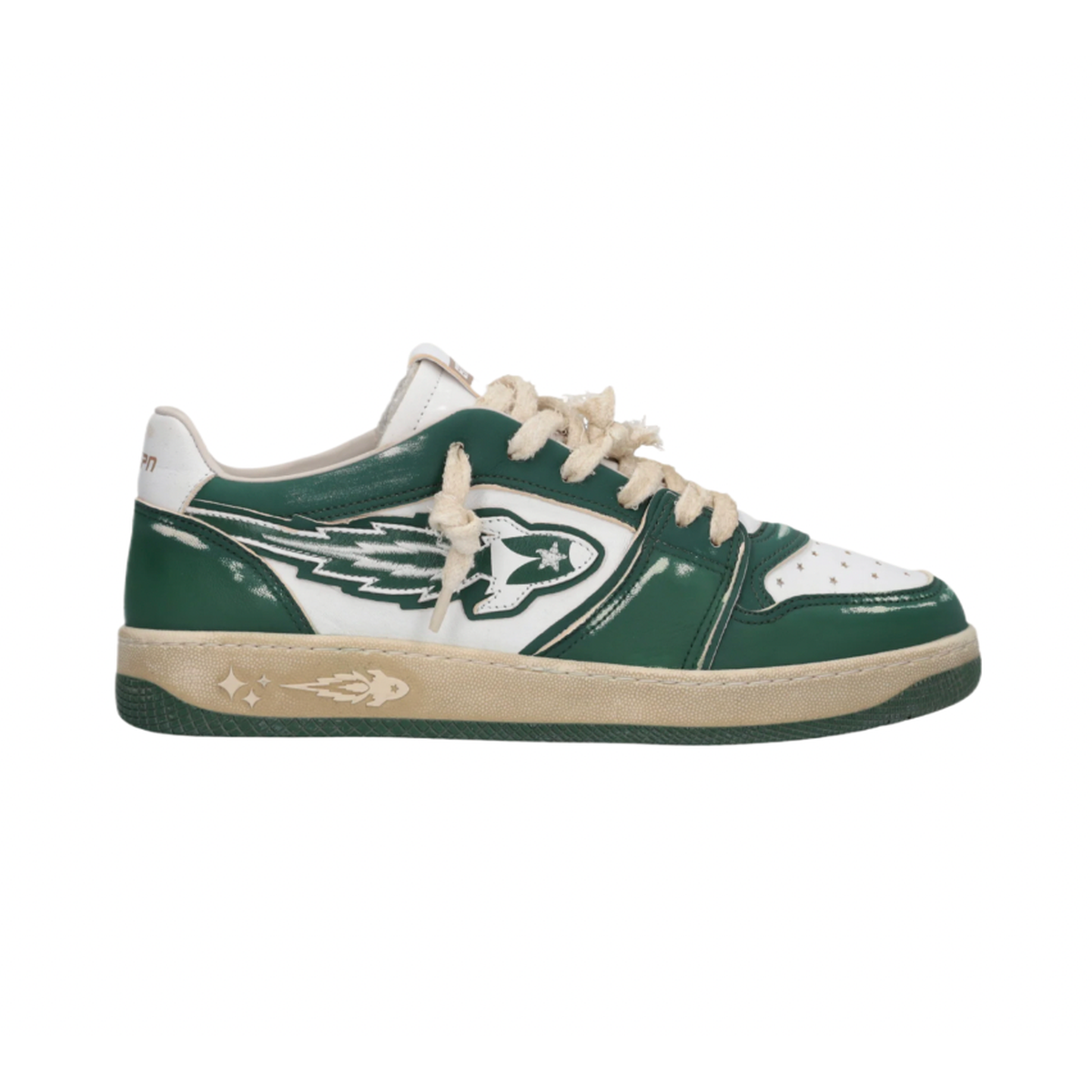 Enterprise Japan Egg Rocket Sneakers Green/White