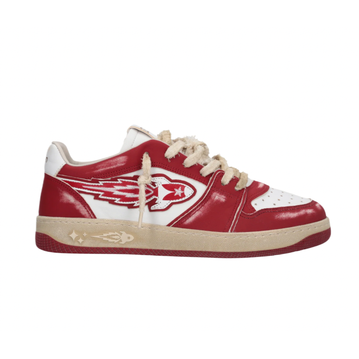 Enterprise Japan Egg Rocket Sneakers Red/White