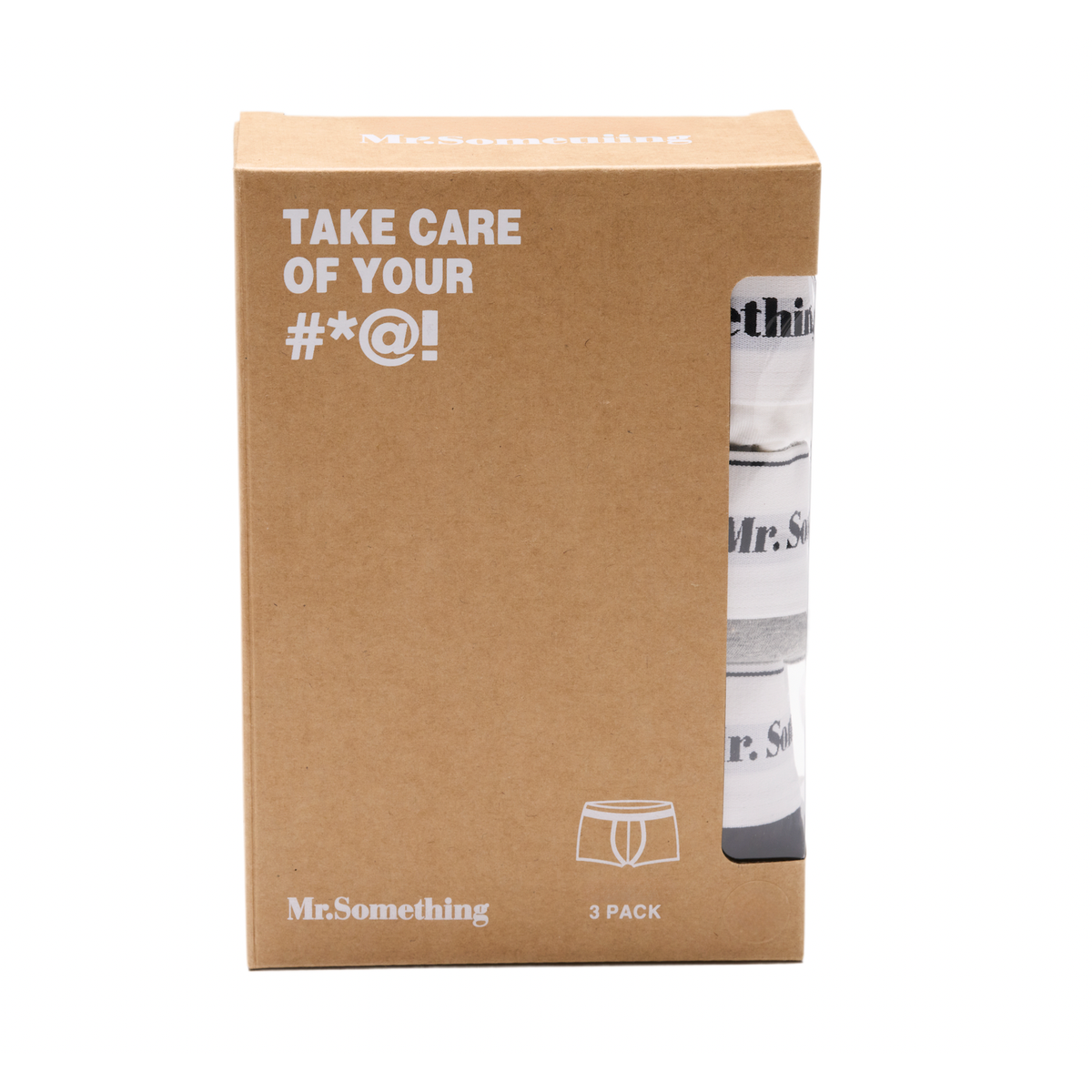 Mr.Something Brief Boxers 3 Color Pack