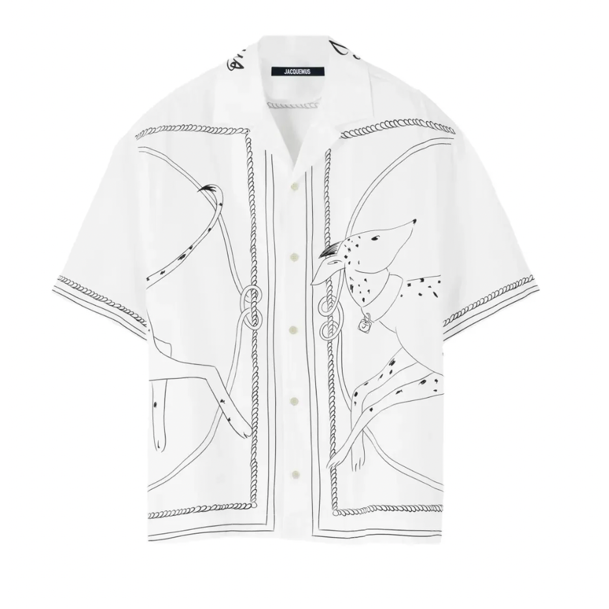 Jacquemus White Bowling Shirt