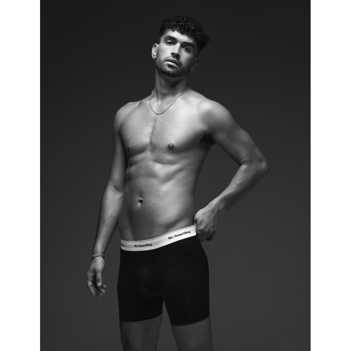 Mr.Something Brief Boxers Black Pack