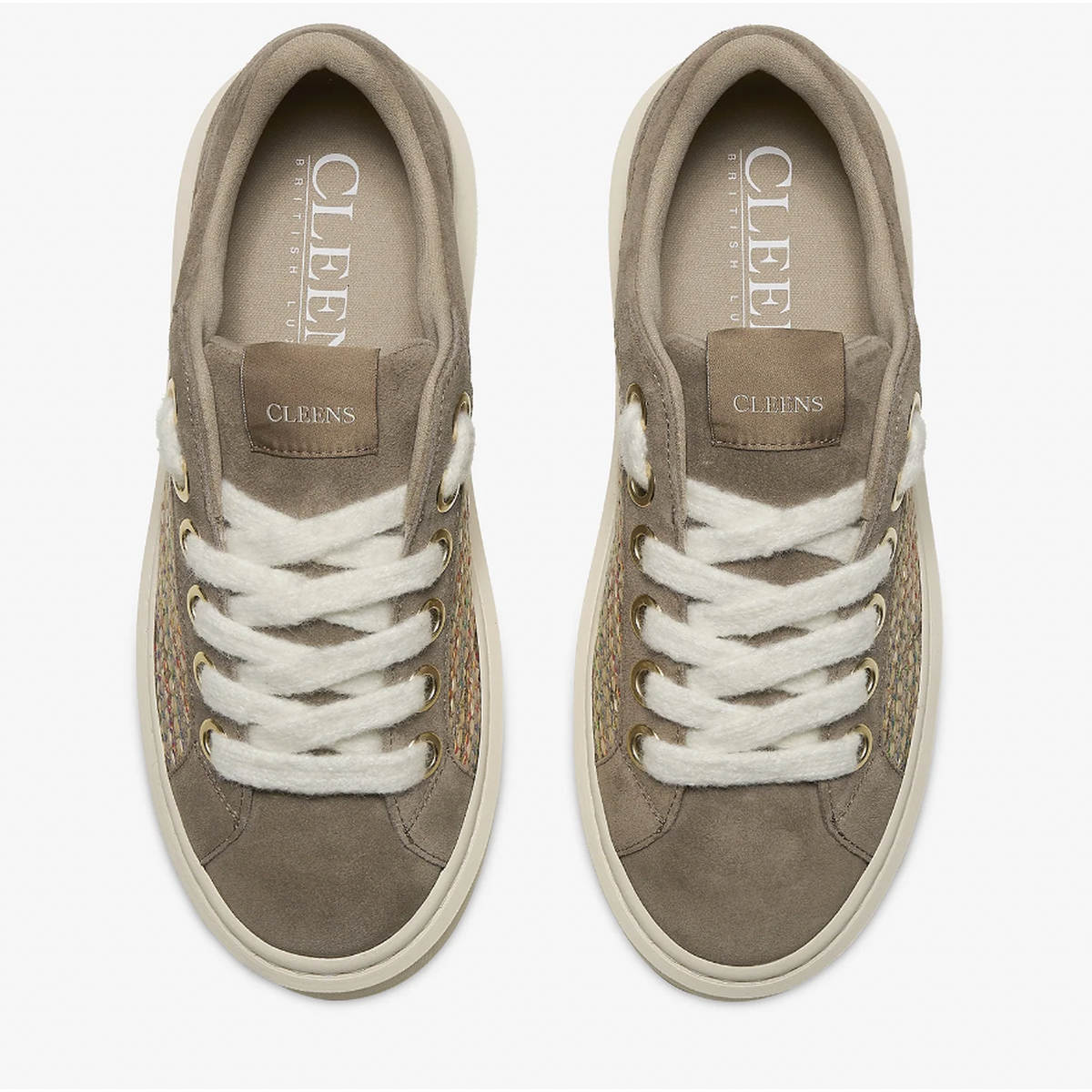 Cleens Ace Taupe Sneakers
