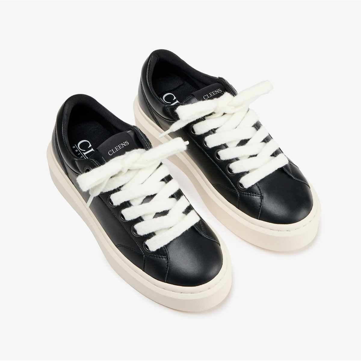 Cleens Ace Black Sneakers