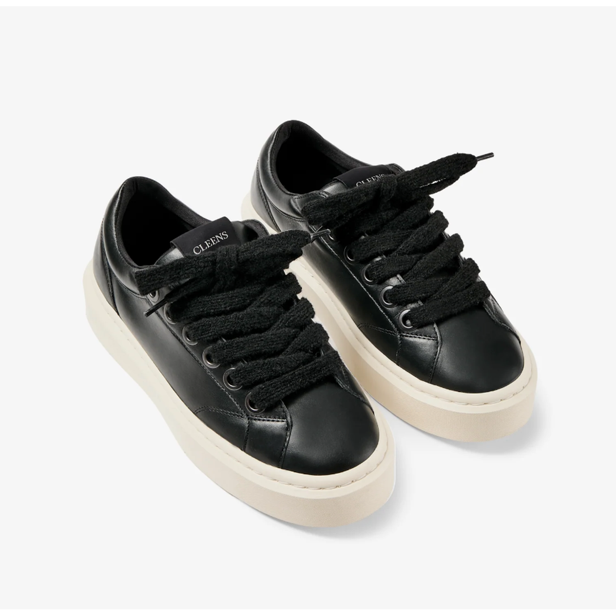 Cleens Ace Black Sneakers