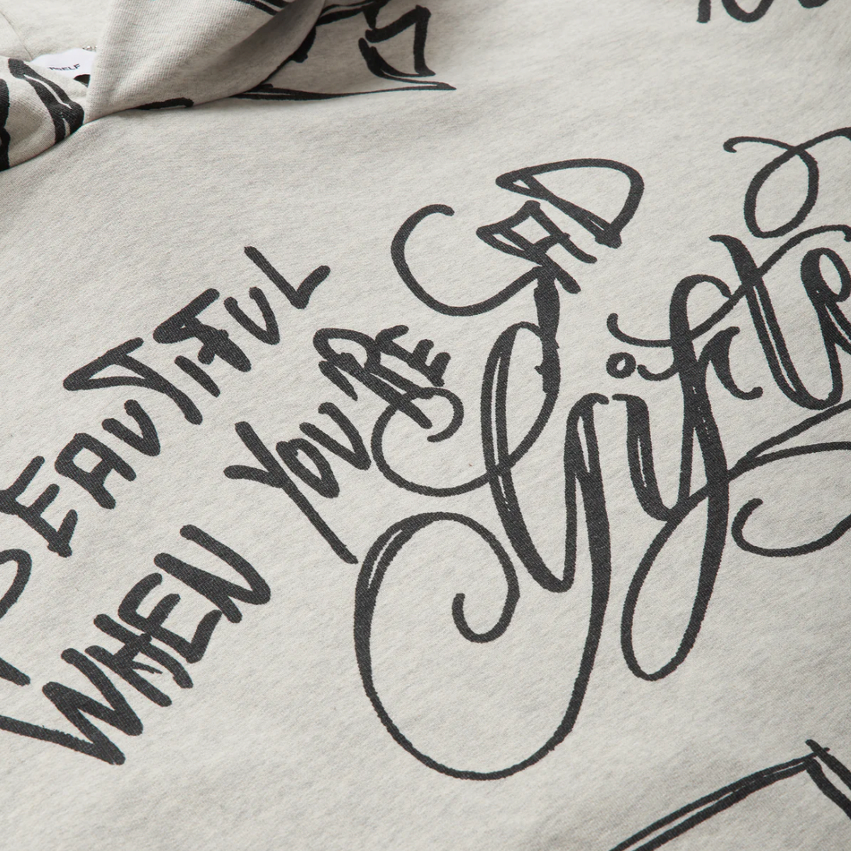 ASKYURSELF - SCRIBBLE VINTAGE HOODIE