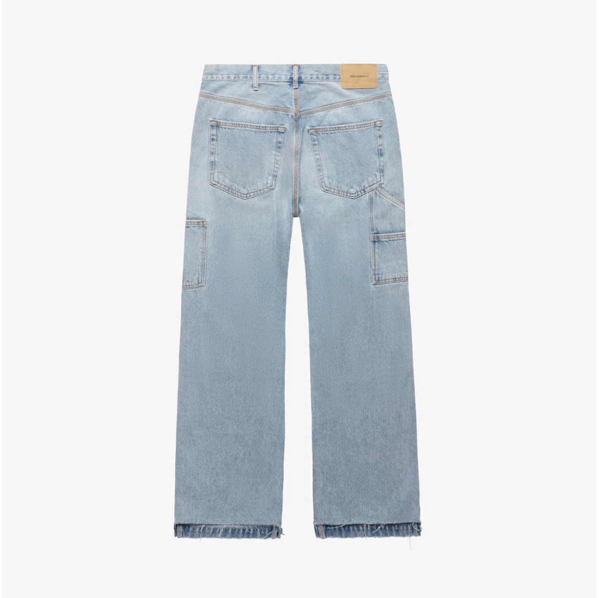 ASKYURSELF - PHRASE BAGGY JEANS