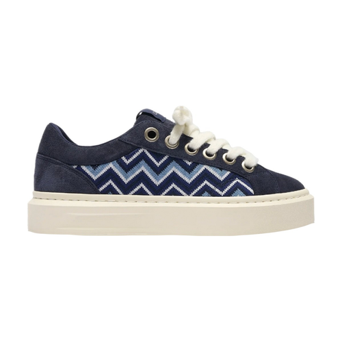 Cleens Ace Sneakers in Azzurro
