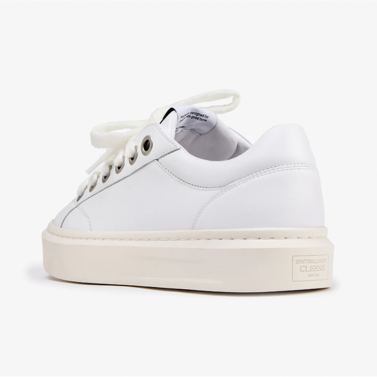 Cleens Ace White Sneakers