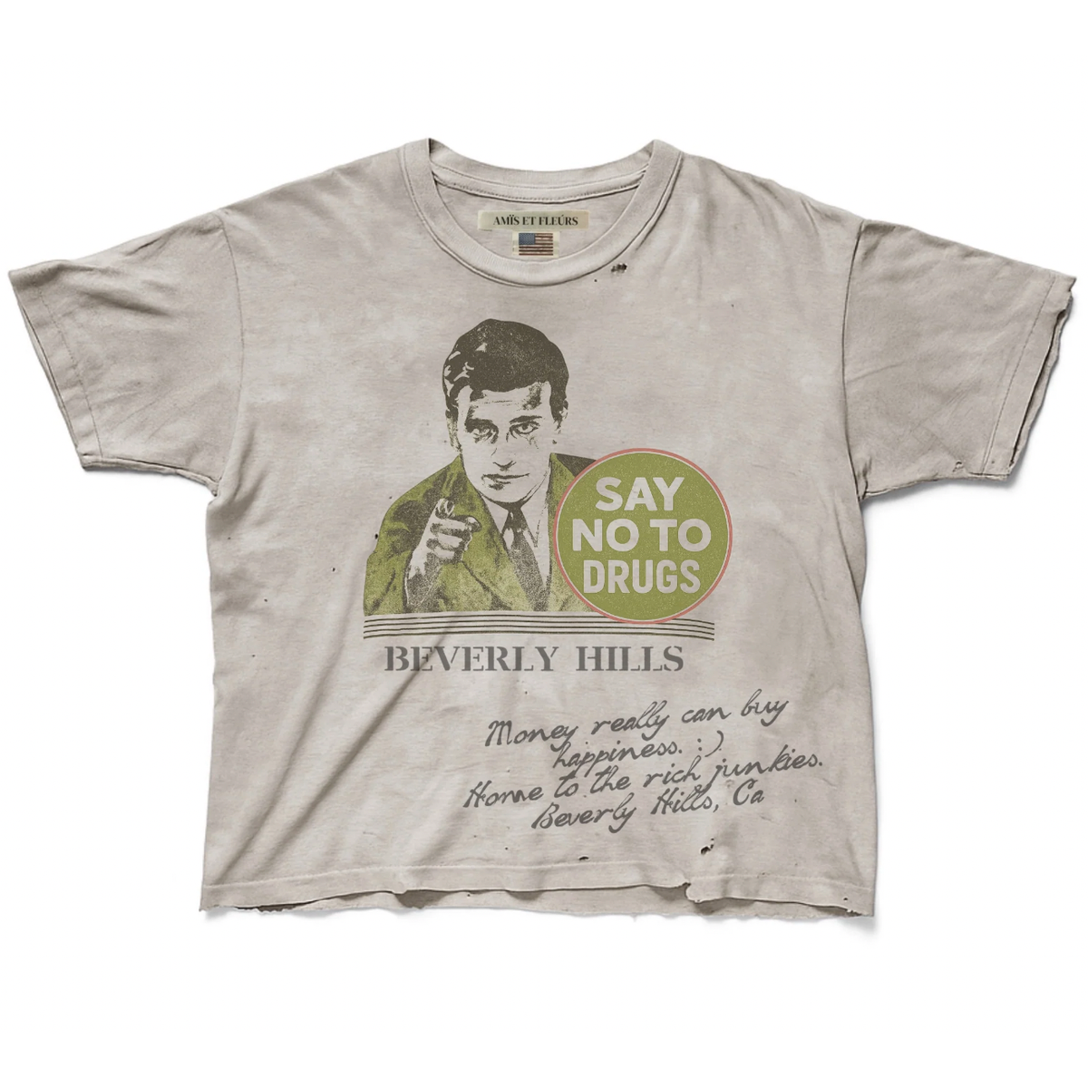 Amis Et Fleurs Rich Junkies T-Shirt