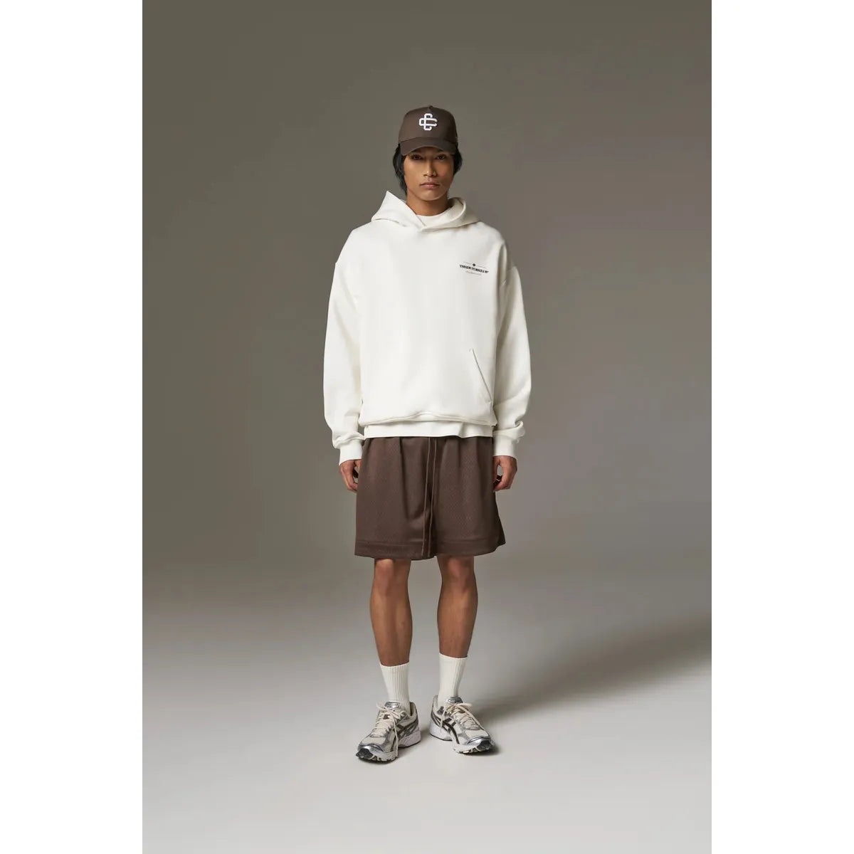 The Couture Club Brown Airtex Shorts