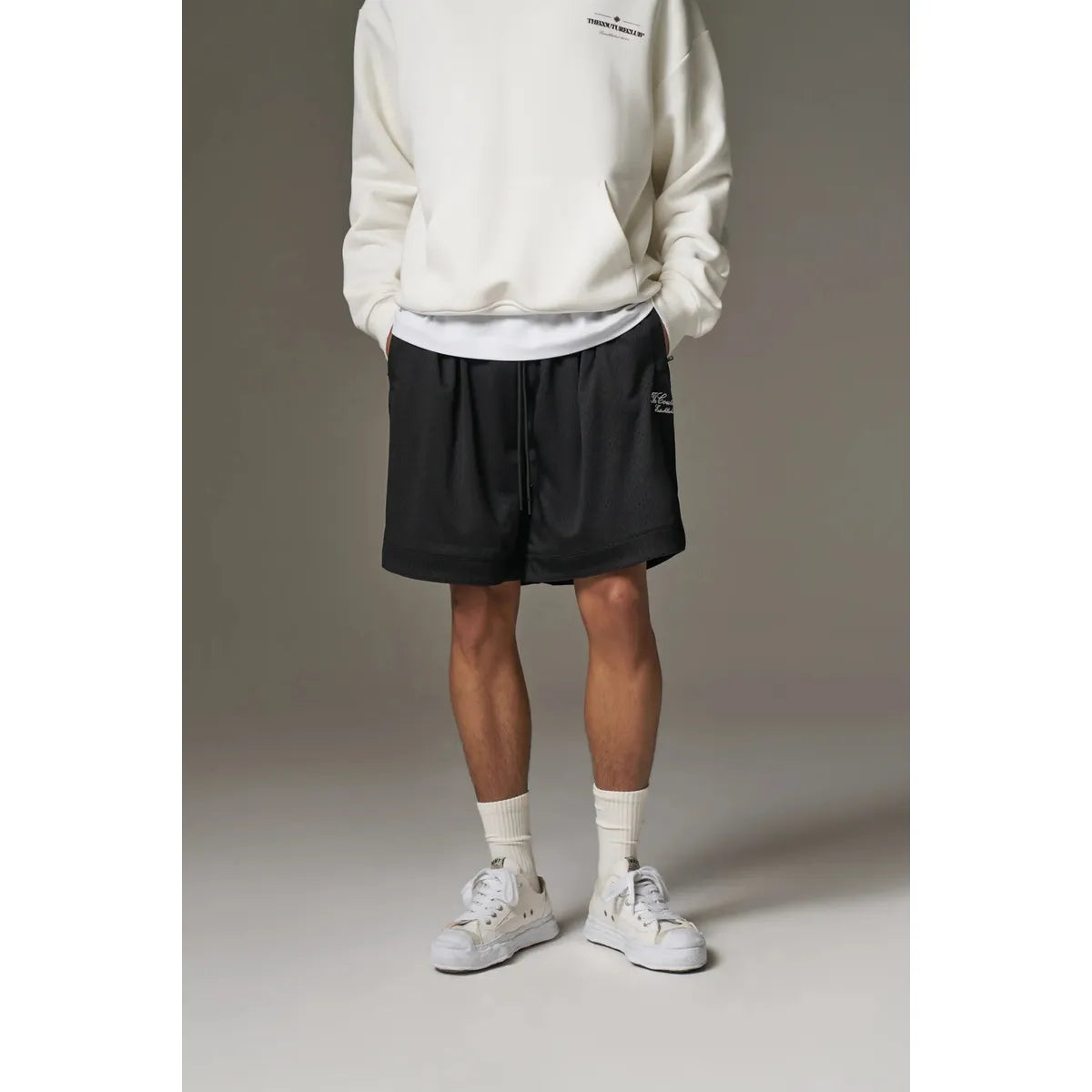 The Couture Club Black Airtex Shorts