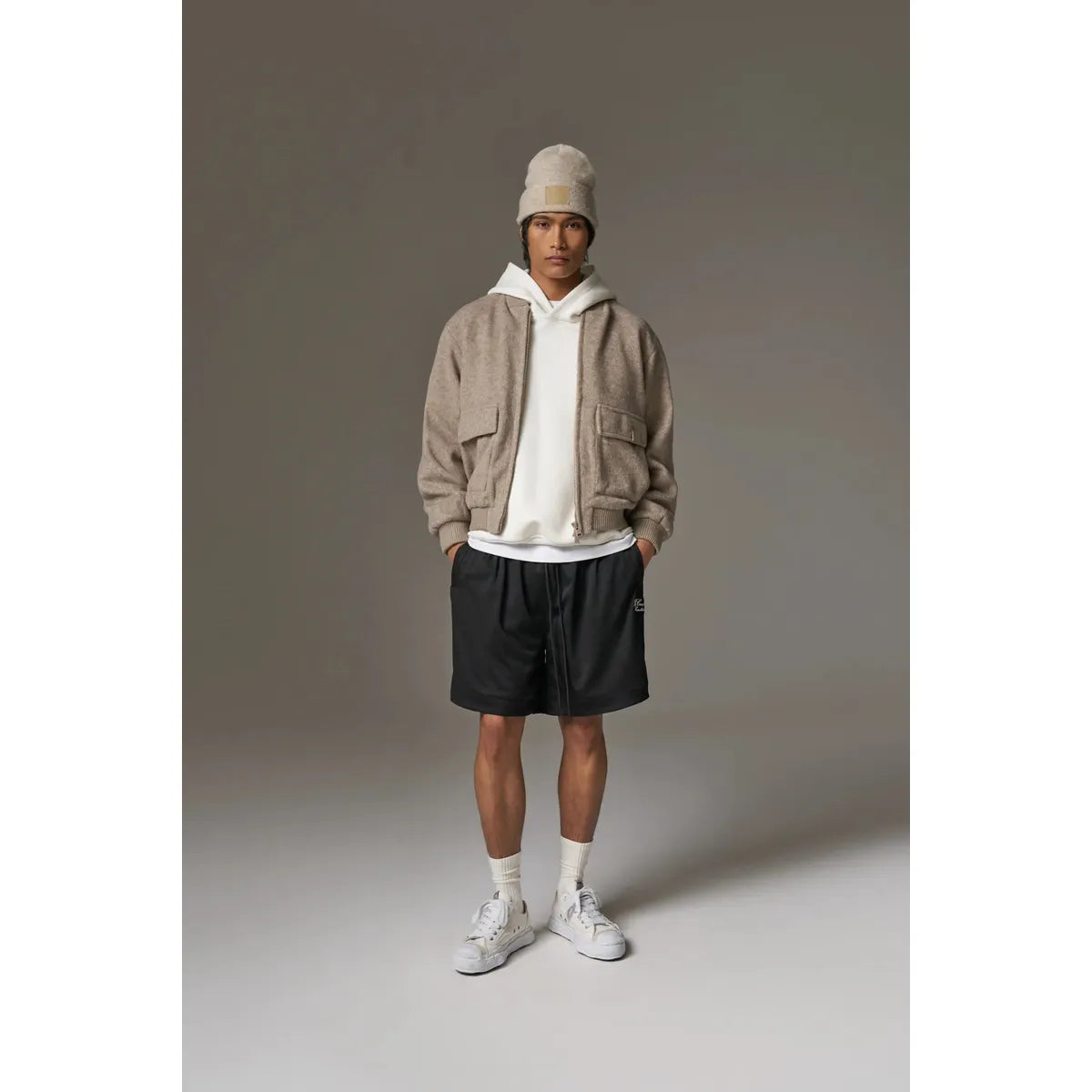 The Couture Club Black Airtex Shorts