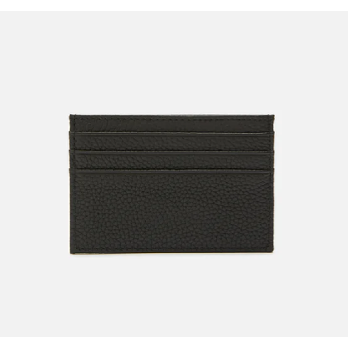 MC2 BLACK GRAINED LEATHER CARD HOLDER