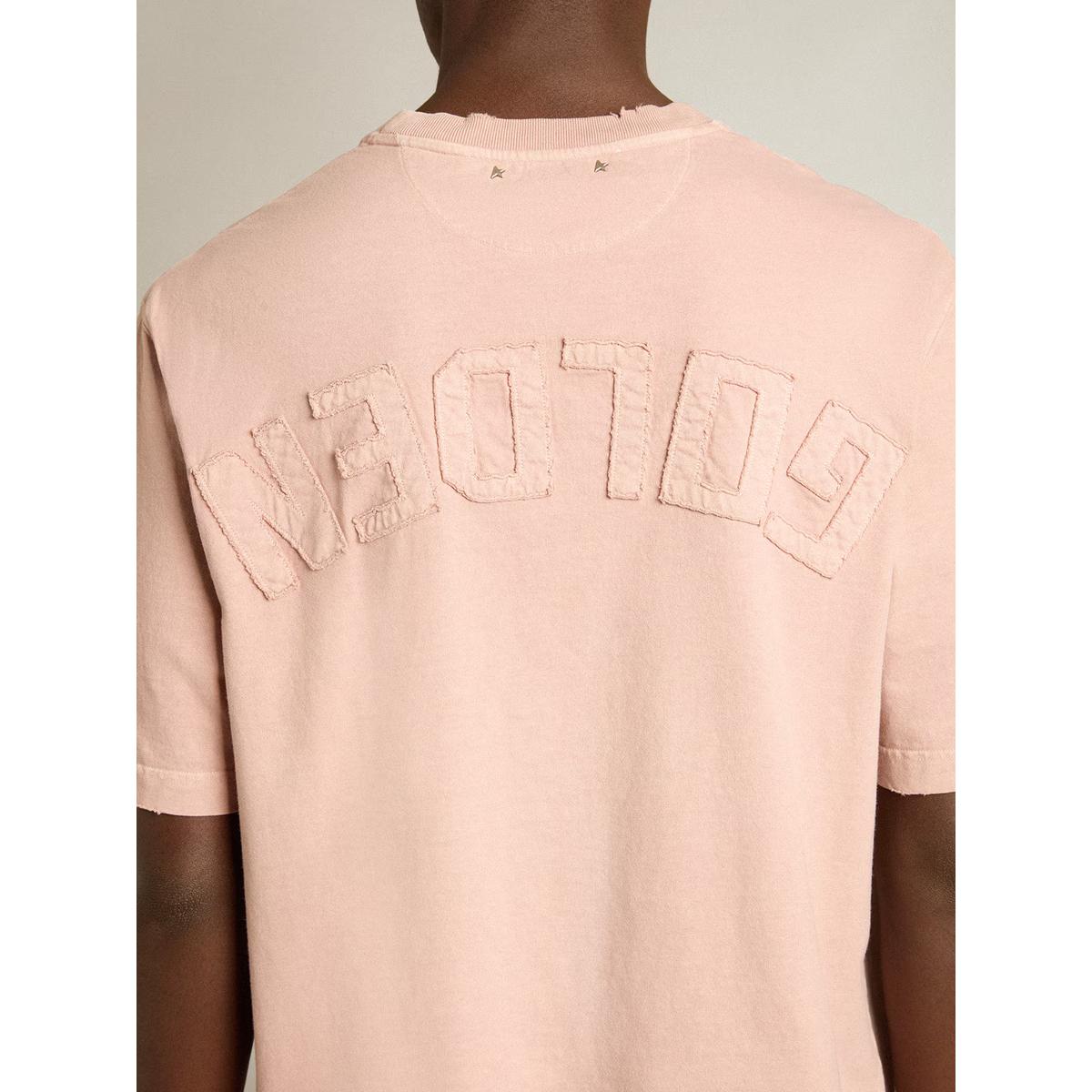Golden Goose Powder-Pink Jersey Capsule T-shirt