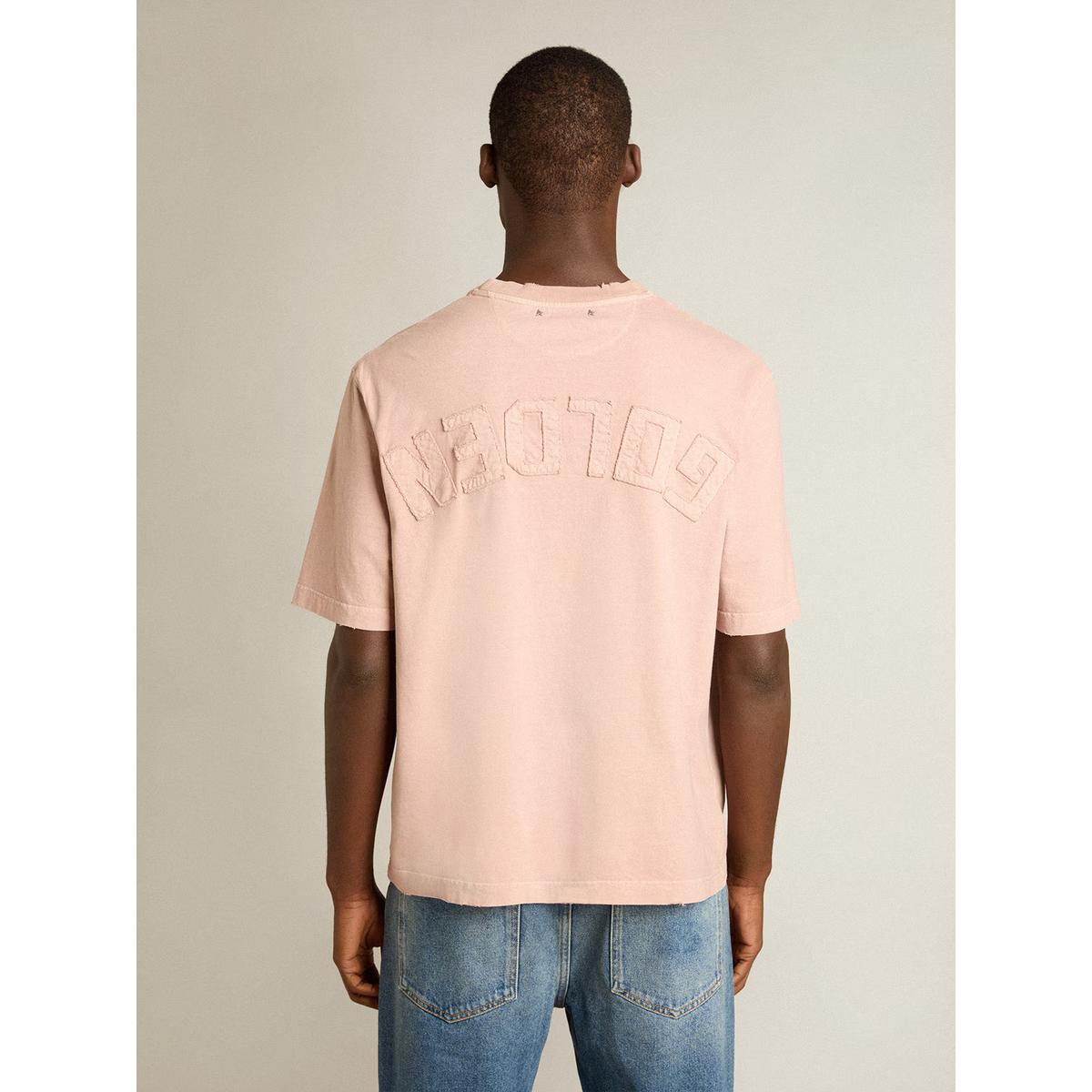 Golden Goose Powder-Pink Jersey Capsule T-shirt