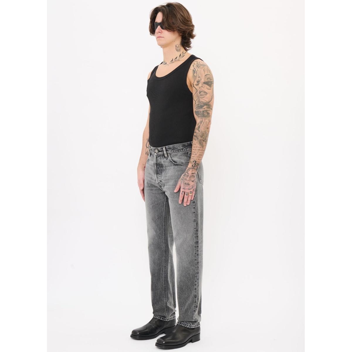 Haikure Tokyo Slim Black Shadow Trousers