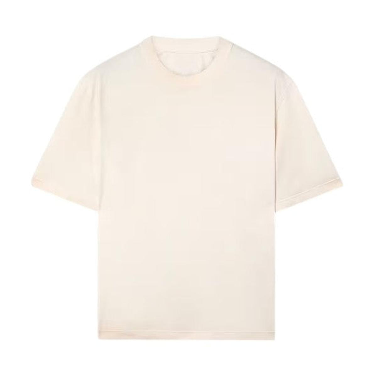 Golden Goose White With Black Print Vintage T-shirt