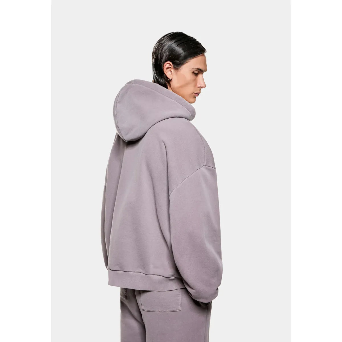 MKI PIGMENT RAISIN UNIFORM ZIP HOODY