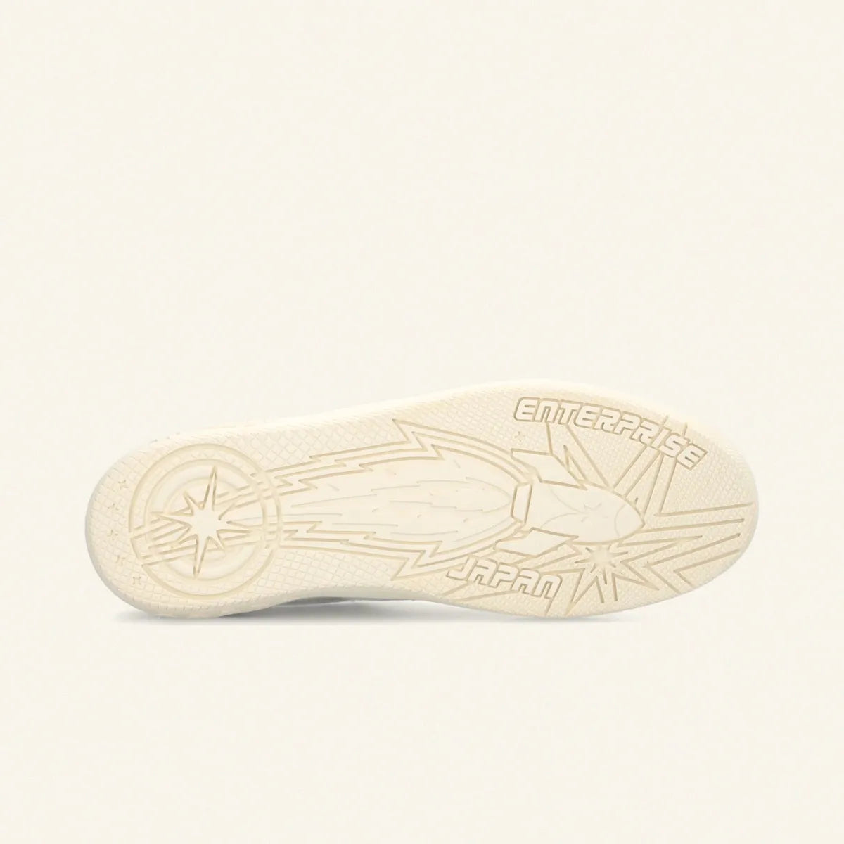 Enterprise Japan Jupiter Rocket Sneakers In Grey/Military Leather And Suede