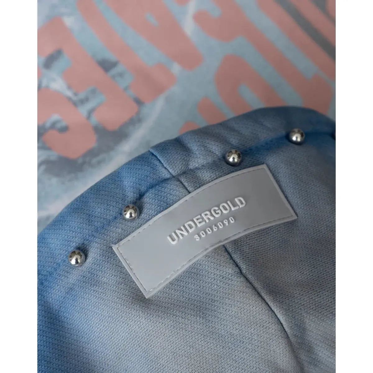 Undergold Agnus Dei Future Heavens Storm Blue Hoodie