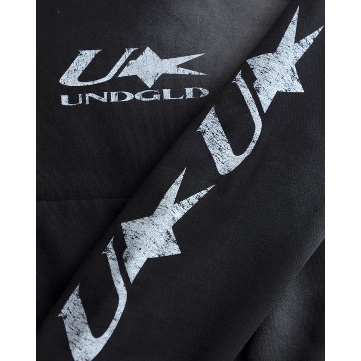 Undergold Agnus Dei U Star Smokey Black Hoodie