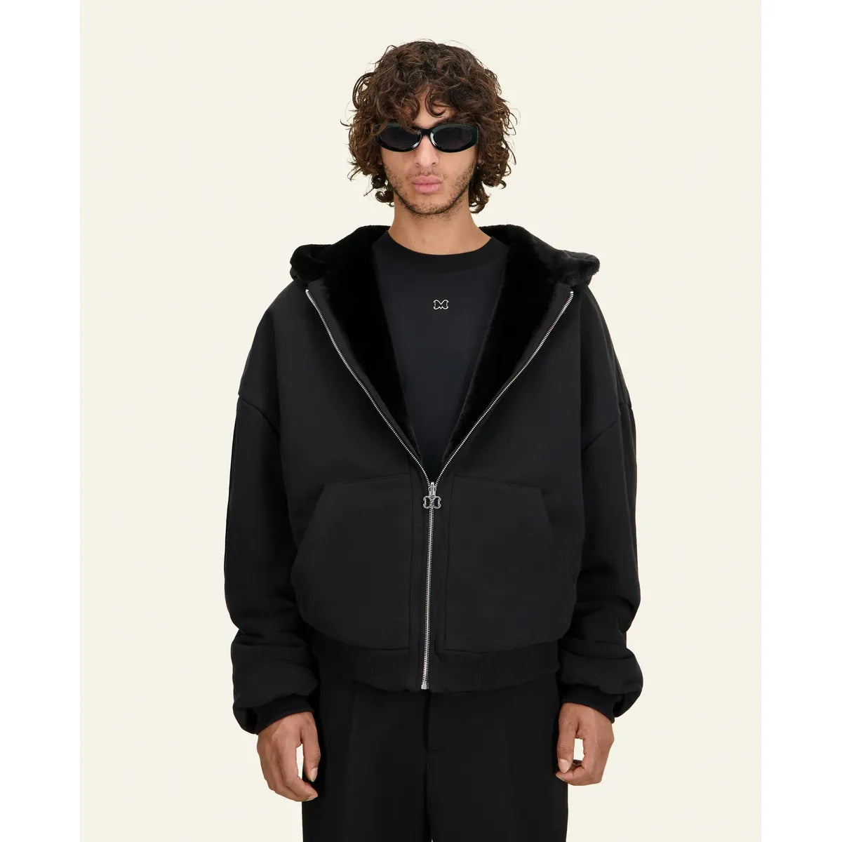 Mouty Anchor Zip-Up Hoodie