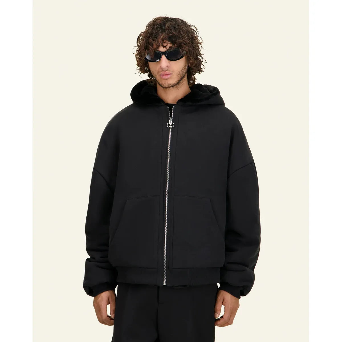 Mouty Anchor Zip-Up Hoodie