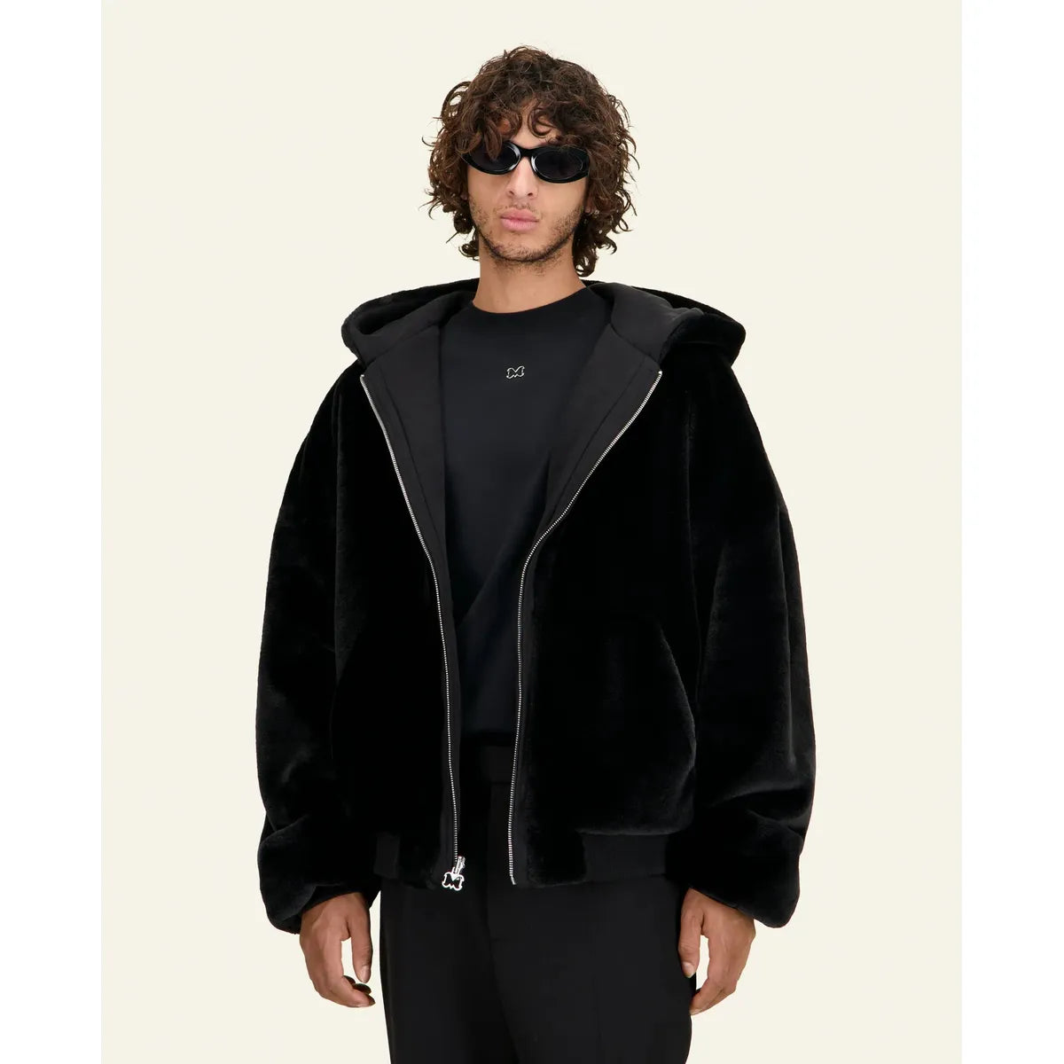 Mouty Anchor Zip-Up Hoodie