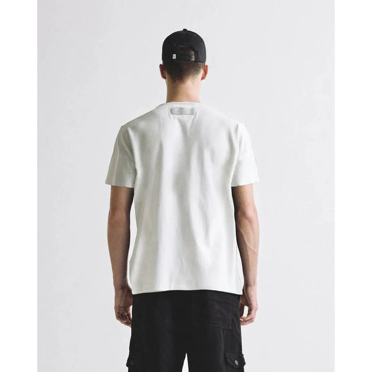 Undergold Basics Tiny Logo Regular Fit White T-shirt