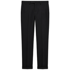 Briglia 1949 BG03P Stretch Poplin Trousers in Black