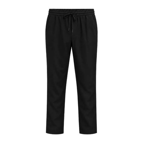 NOBL Hudson Drawstring Trousers in Black