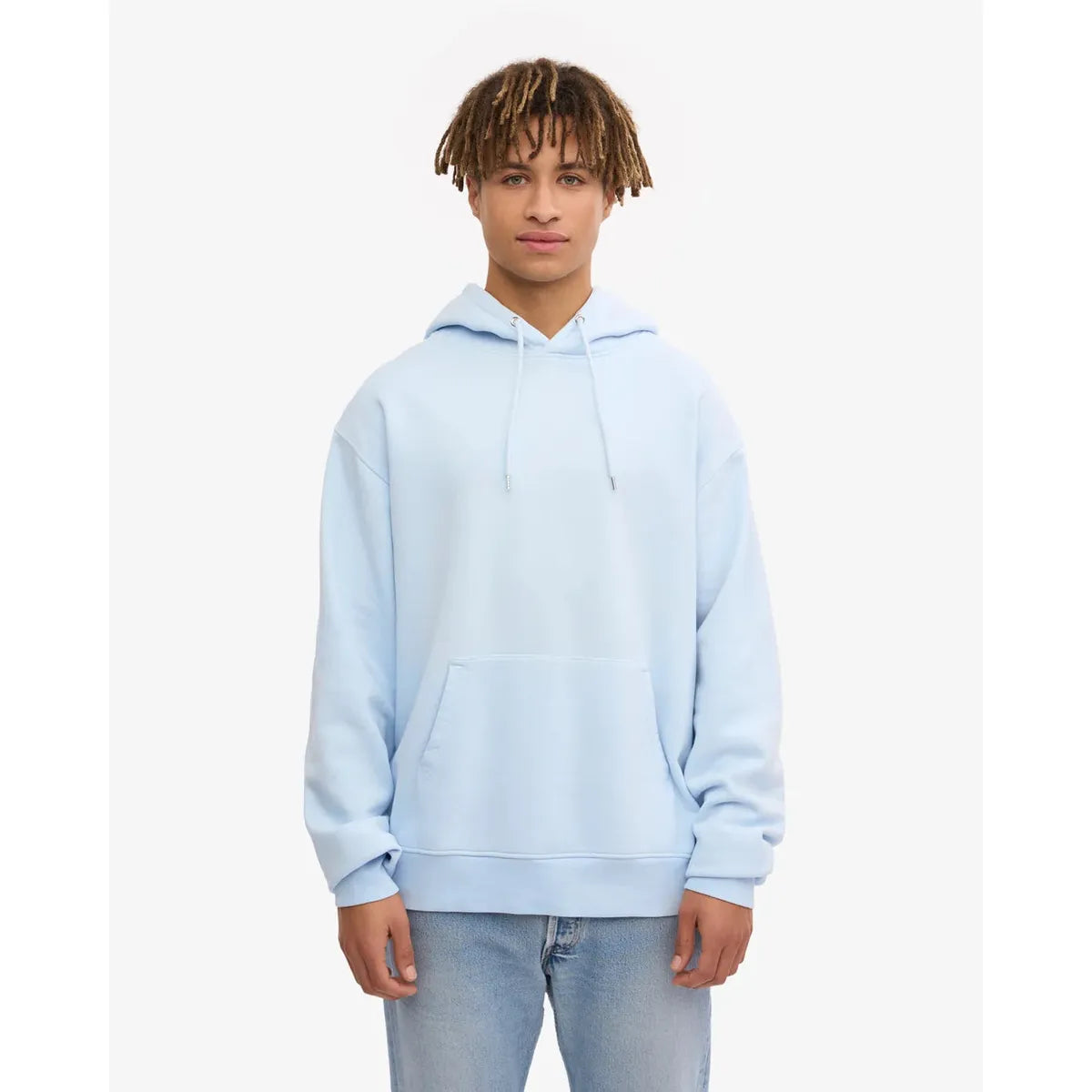 Colorful Standard Organic Oversized Hood - Polar Blue
