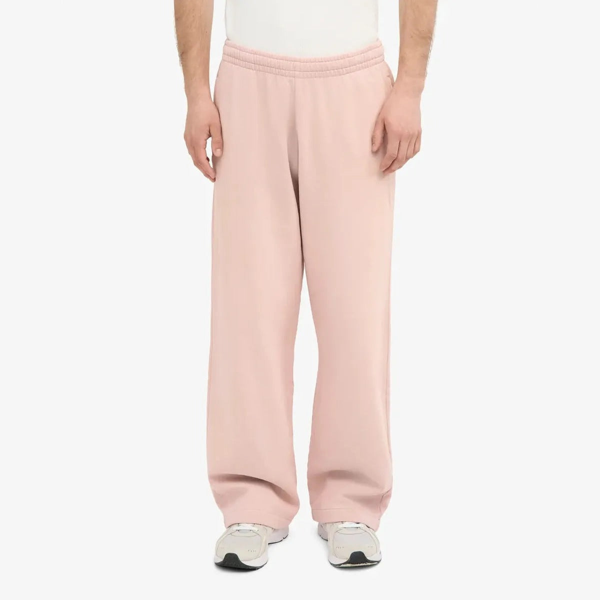 Colorful Standard Organic Straight Leg Sweatpants in Faded Pink