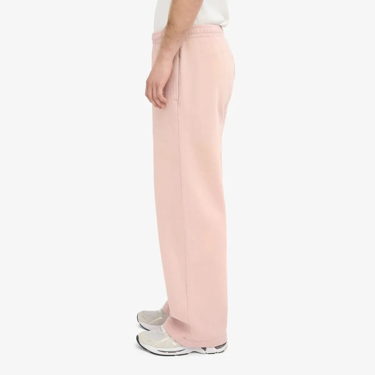 Colorful Standard Organic Straight Leg Sweatpants in Faded Pink