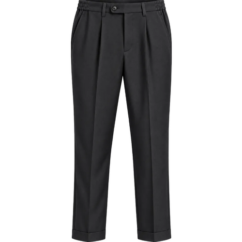Devore Trousers in Black