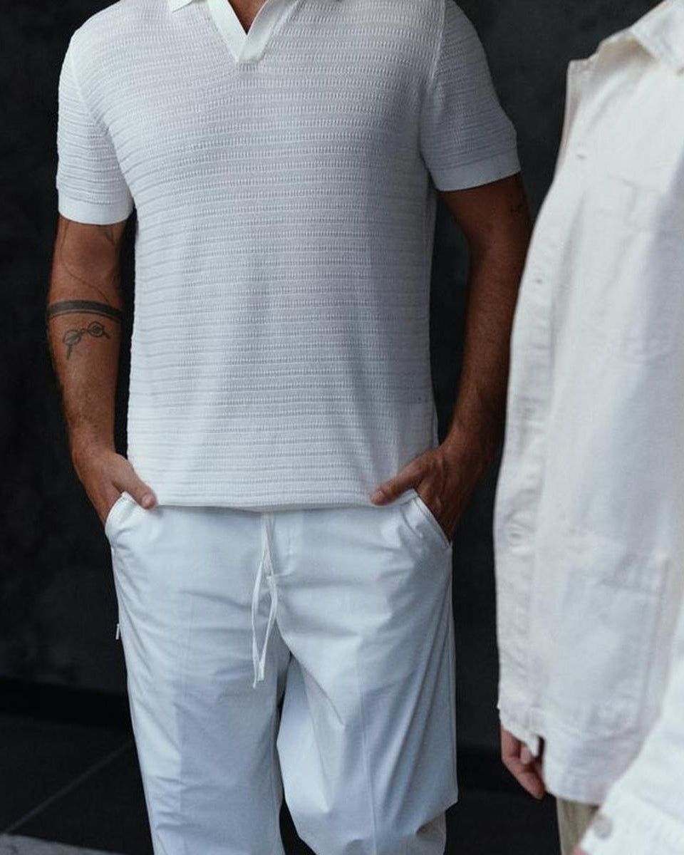 Briglia 1949 ROXYP White Natural Trousers – Mr.Something campaign