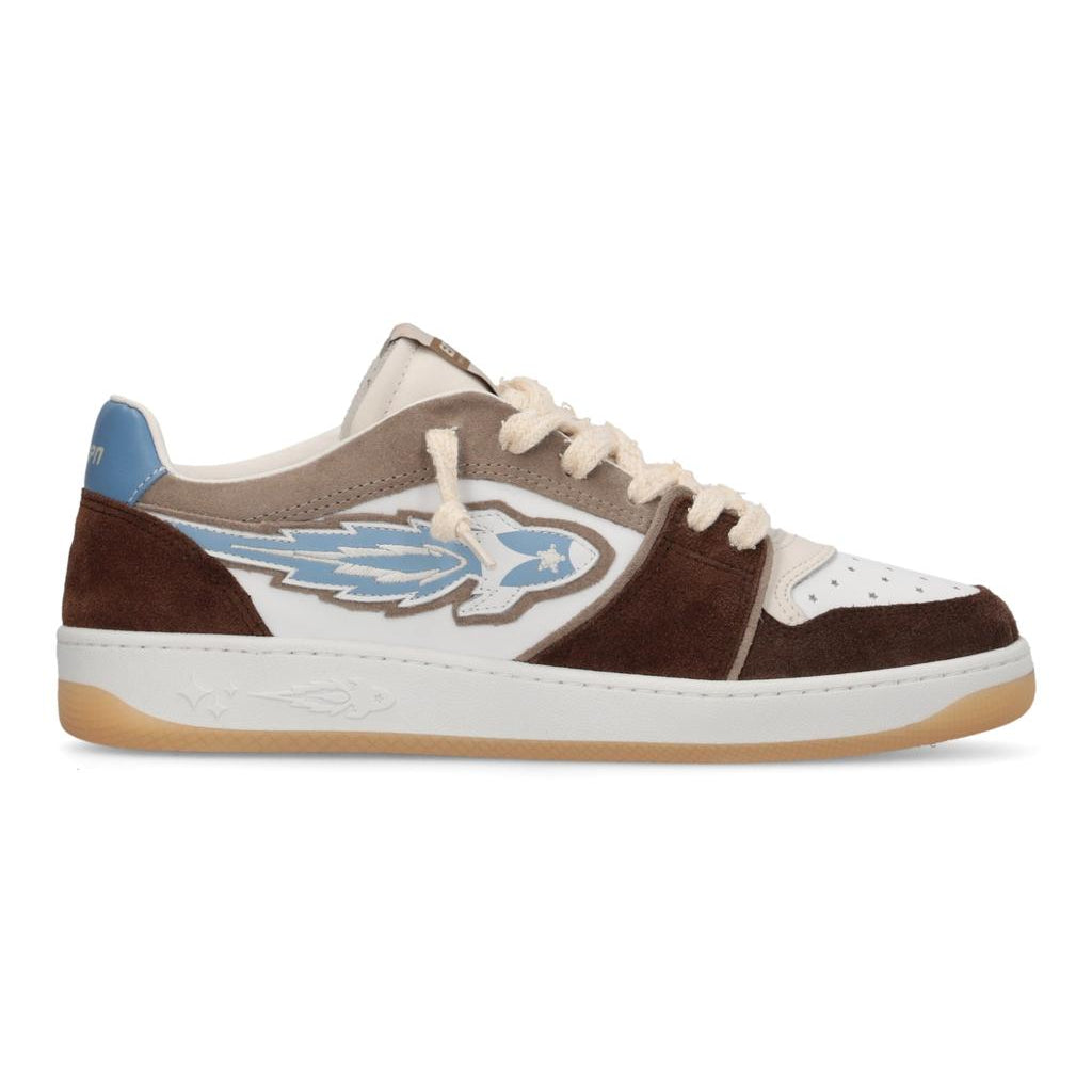 Enterprise Japan Egg Rocket 4 Sneakers Brown/White/Azul
