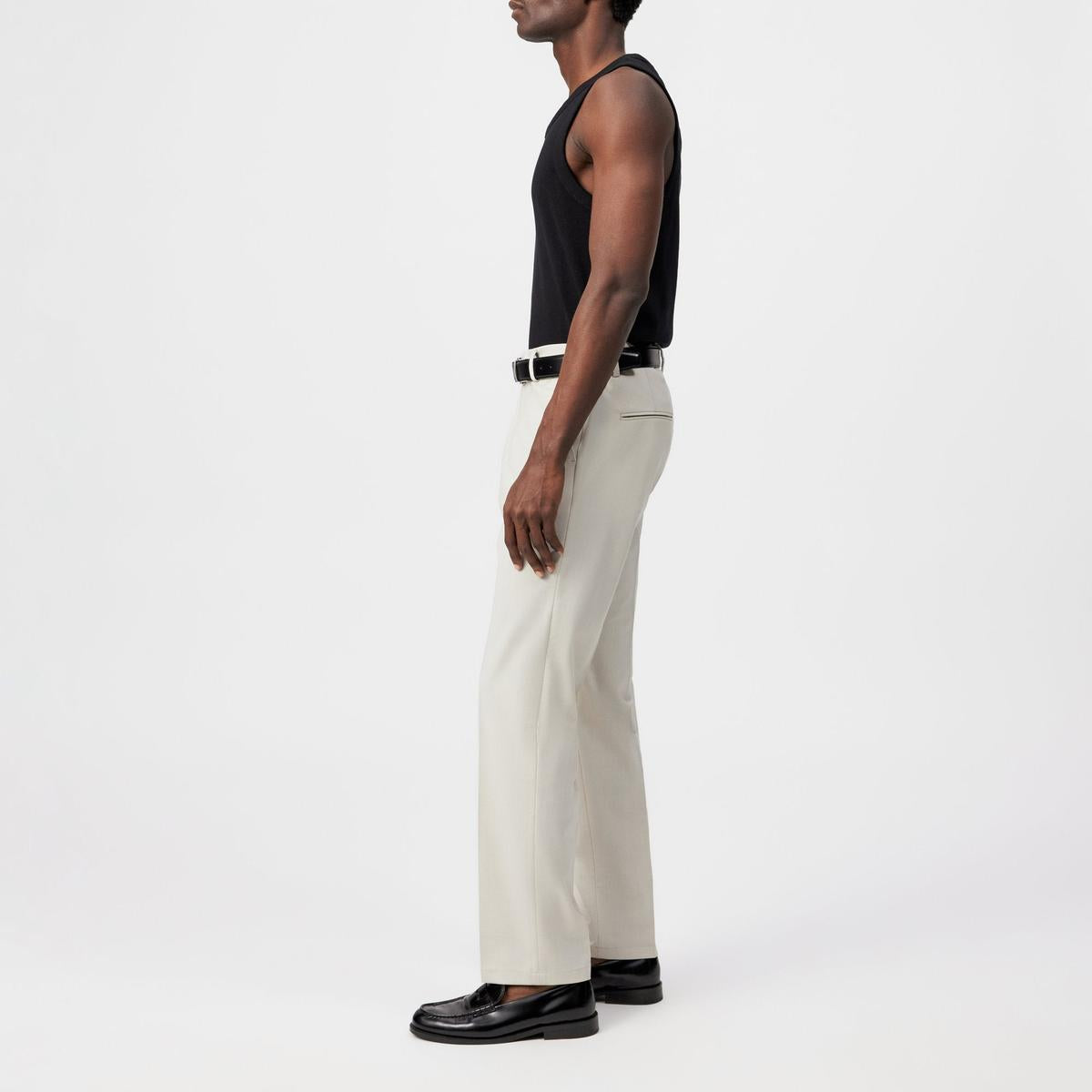Drykorn Ajend Beige Regular Fit Trousers