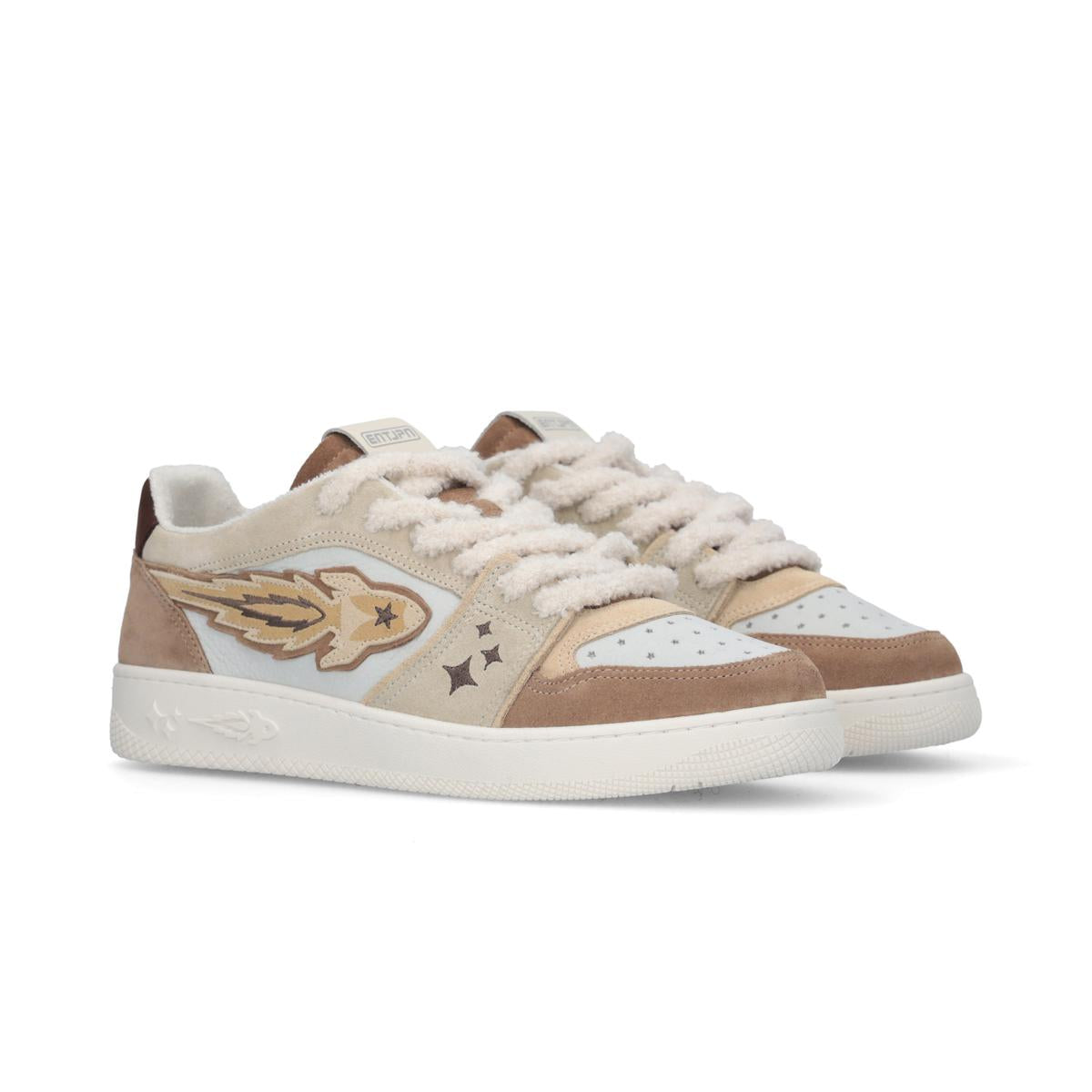 Enterprise Japan Egg Rocket W Sneakers White/Sand