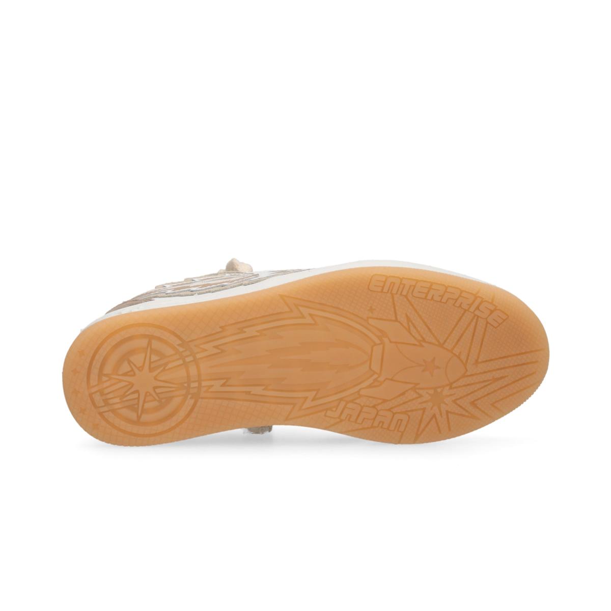 Enterprise Japan Egg Rocket 4 Sneakers Ecru/White/Gold