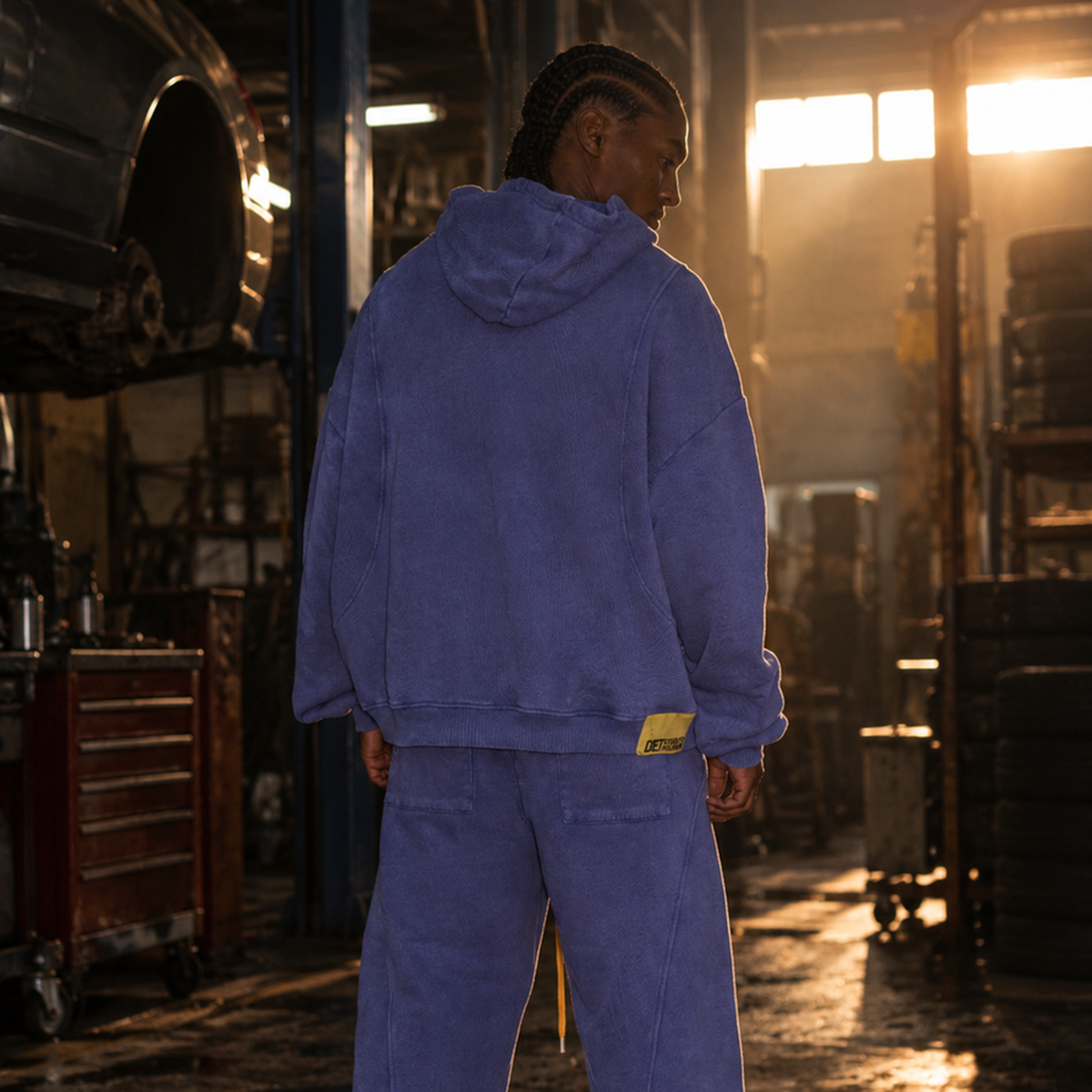 Diet Starts Monday Atelier Jacket Lavender – Mr.Something campaign