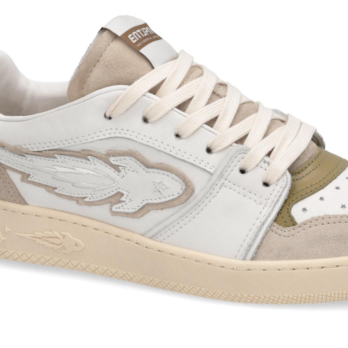 Enterprise Japan Egg Rocket 1 Sneakers White/Kaki